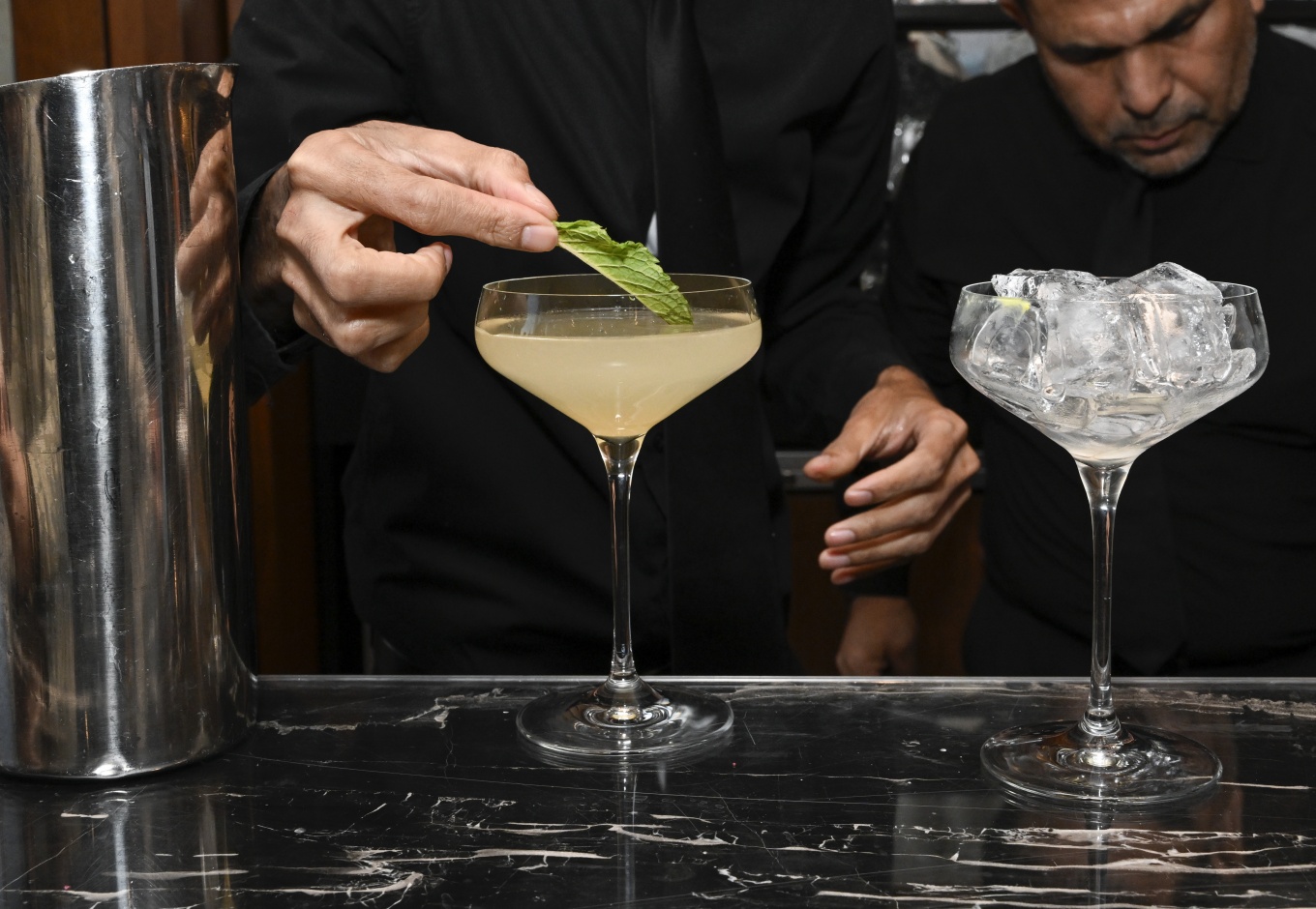 Food Network New York City Wine & Food Festival presented by Invesco QQQ Dinner hosted by Einat Admony and Maneet Chauhan part of the Bank of America Dinner Series